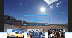 Desktop Screenshot of missionflight.org