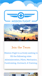 Mobile Screenshot of missionflight.org